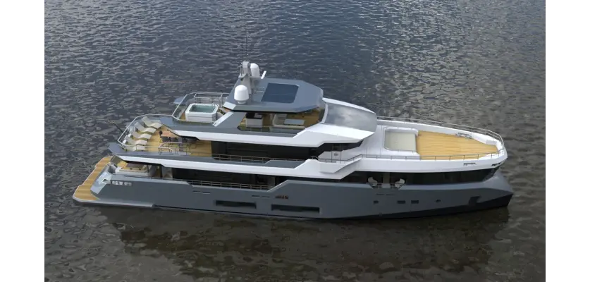 Abdulbaki Şenol Unveils 35m Yacht With Unconventional Bow
