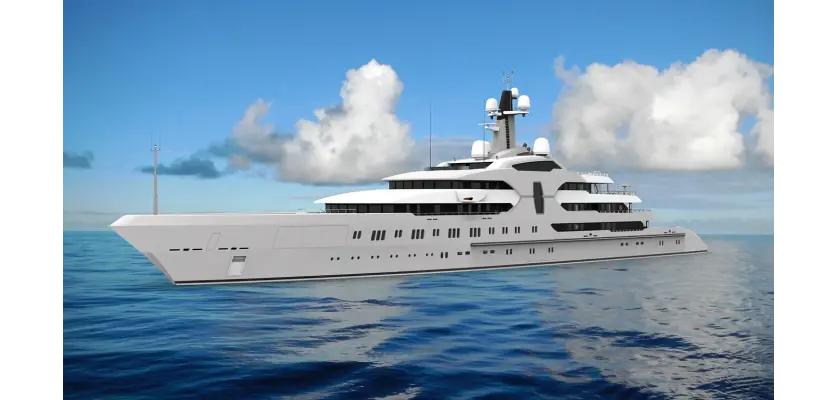 Abdulbaki Senol Reveals 120 Metre Superyacht Concept