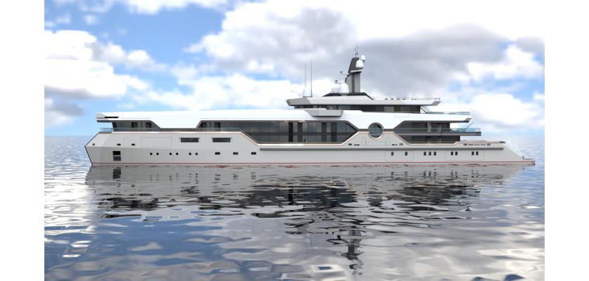 Boat International 110m  yacht concept Grandeur
