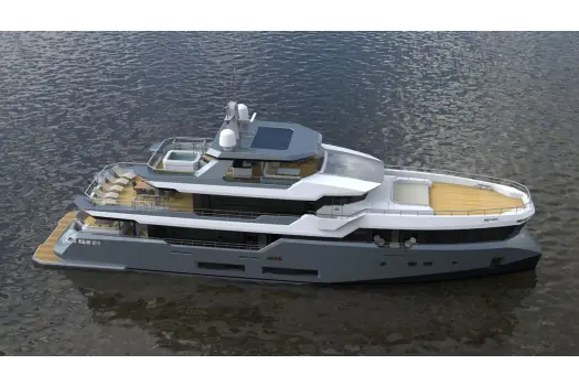 Abdulbaki Şenol Unveils 35m Yacht With Unconventional Bow