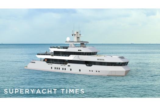 Abdulbaki Şenol Unveils Striking New 40m Explorer Yacht Concept