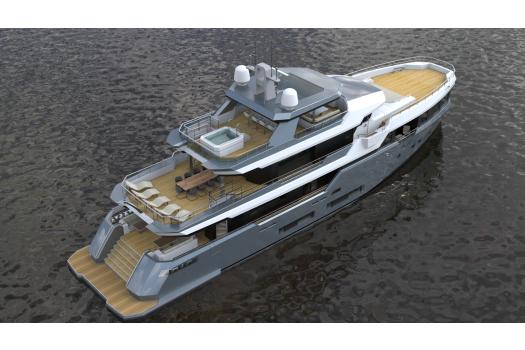 Autoevolution 115-ft Yacht Concept