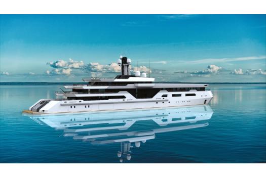 Autoevolution This Superyacht Concept Geometric Silhouette