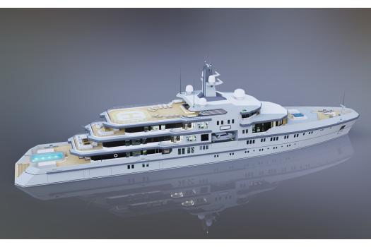 Barche Magazine New 90m explore concept by designer Abdulbaki Şenol