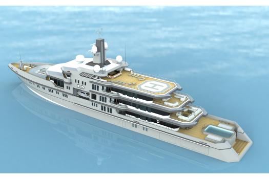 Megayacht Global Abdulbaki Senol's 90m Design Concept