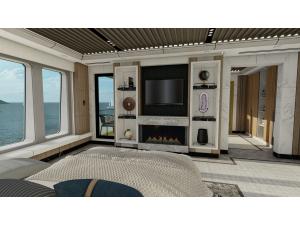 90m. Explorer Yacht Interior Design (VIP Suit)-01