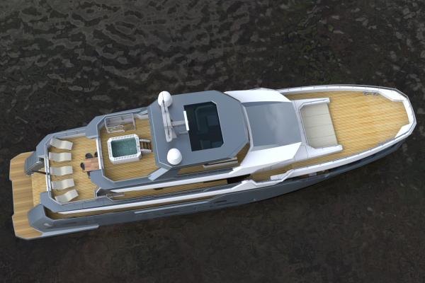 35m. Super Yacht Concept Design