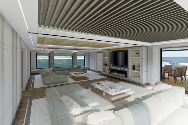 90m. Expedition Yacht Design