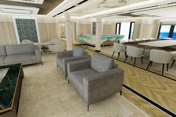 90m. Expedition Yacht Design